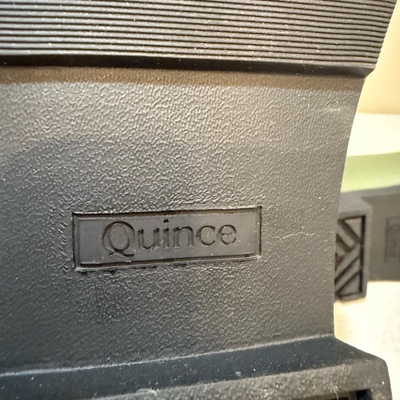 Quince Rubber Waterproof Ankle Rain Boot Women's size 6 army‎ green & black - Picture 4 of 6